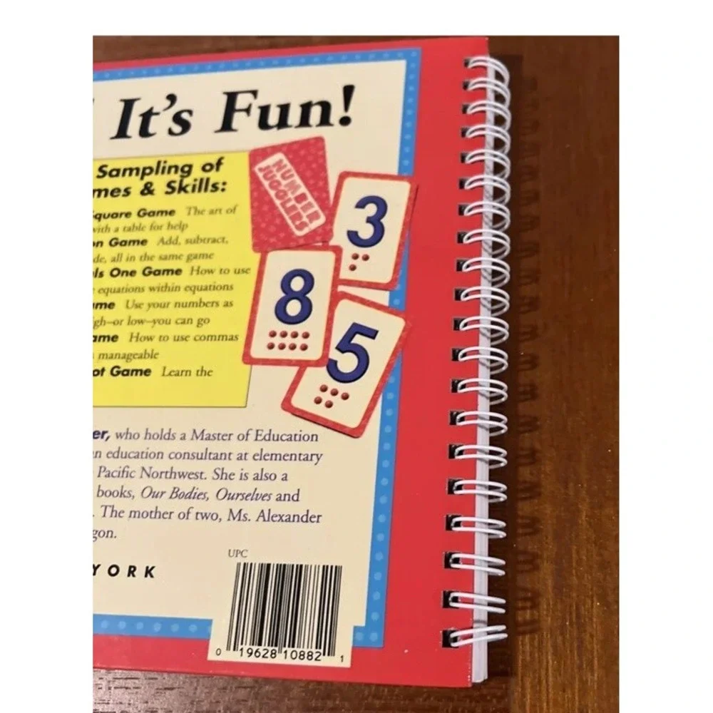 NUMBER JUGGLERS: MATH GAME BOOK & MATH GAME CARDS By Ruth Bell Alexander‎ New